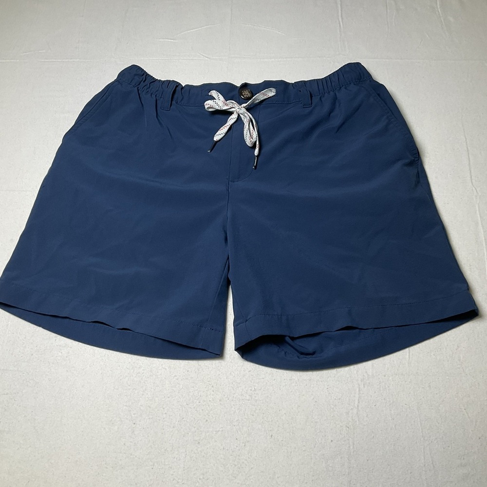 CHUBBIES Everywear Stretch Hybrid Performance Shorts Men's L Blue 6" Resort 574